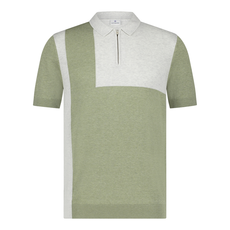 Heren Polo KBIS25-M19 Blue Industry GROEN