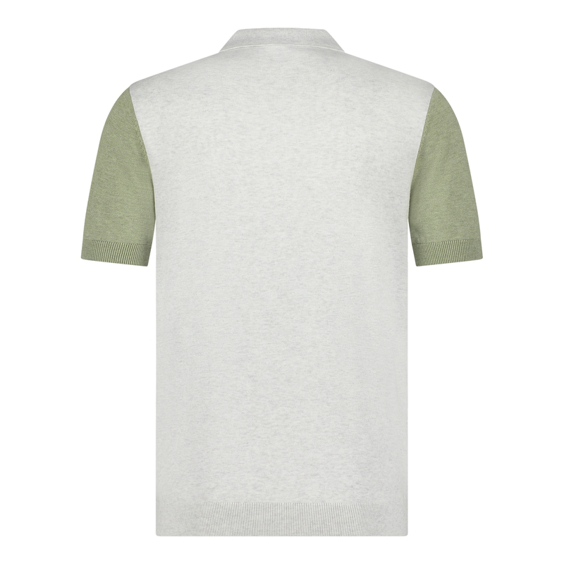 Heren Polo KBIS25-M19 Blue Industry GROEN