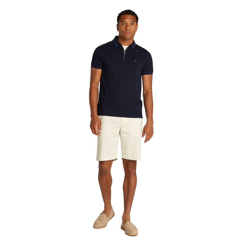 Heren Polo KM MW0MW38473.DW5 Tommy Hilfiger NAVY