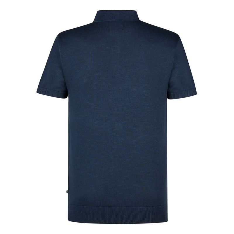 Heren Polo M-1050-KWC207 Petrol NAVY