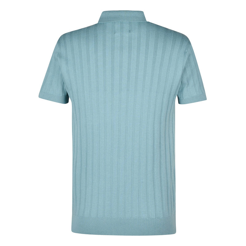 Heren Polo M-1050-KWC212 Petrol MIDDEN BLAUW