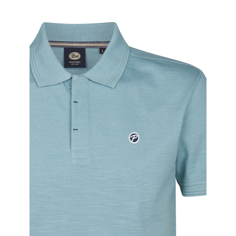 Heren Polo M-1050-POL905 Petrol MIDDEN BLAUW