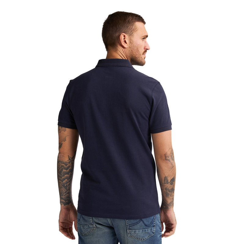 Heren Polo M-1050-POL905 Petrol NAVY