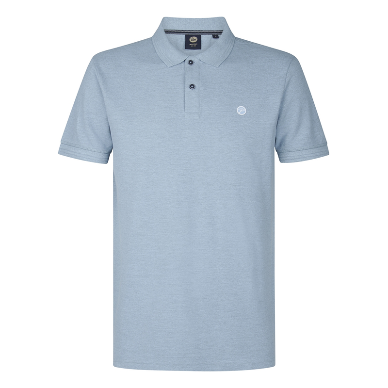 Heren Polo M-1050-POL913 Petrol BLEU