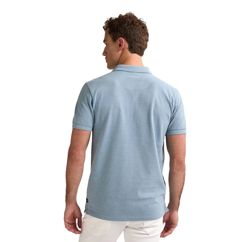 Heren Polo M-1050-POL913 Petrol BLEU