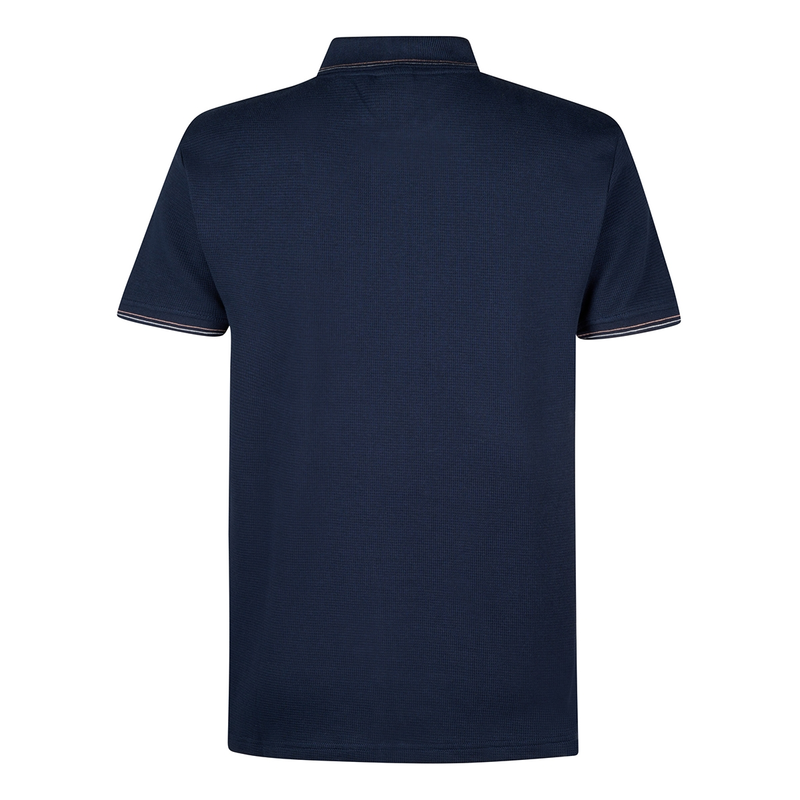 Heren Polo M-1050-POL919 Petrol NAVY