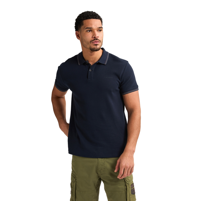 Heren Polo M-1050-POL919 Petrol NAVY