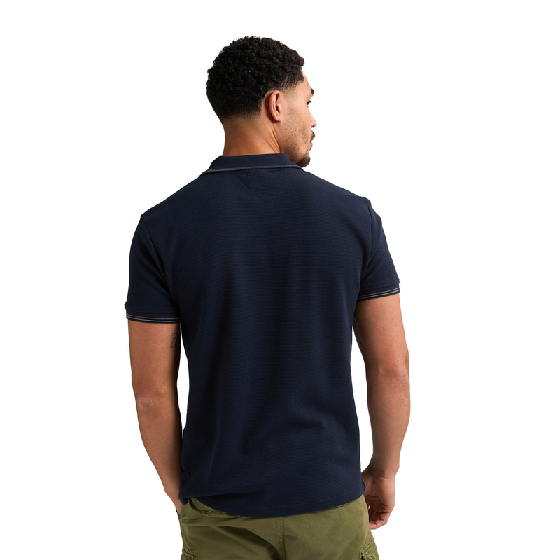 Heren Polo M-1050-POL919 Petrol NAVY