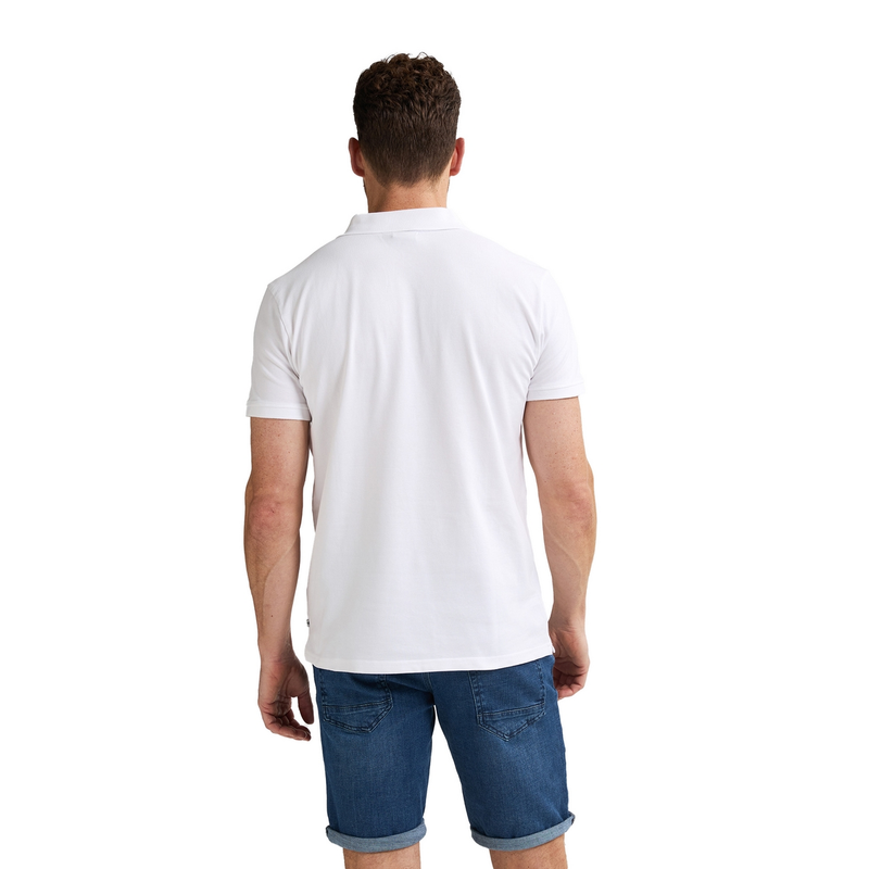 Heren Polo M-1050-POL945 Petrol Wit