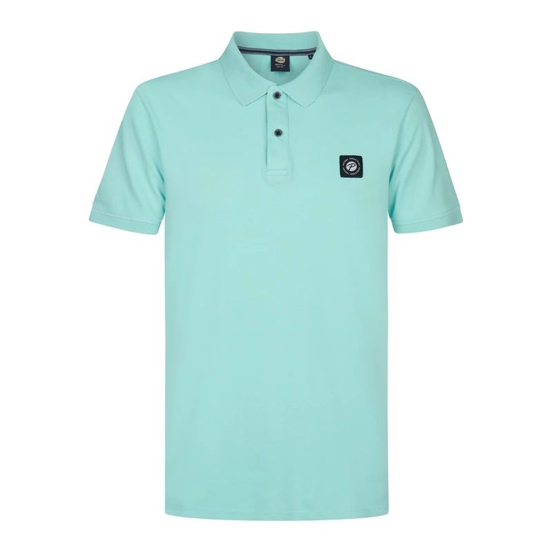 Heren Polo M-1050-POL945 Petrol AQUA
