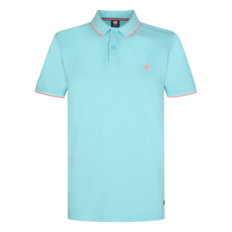 Heren Polo M-ROS-POL003 Petrol AQUA