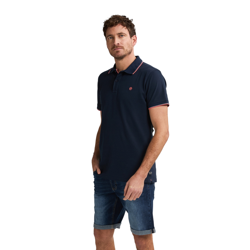 Heren Polo M-ROS-POL003 Petrol NAVY