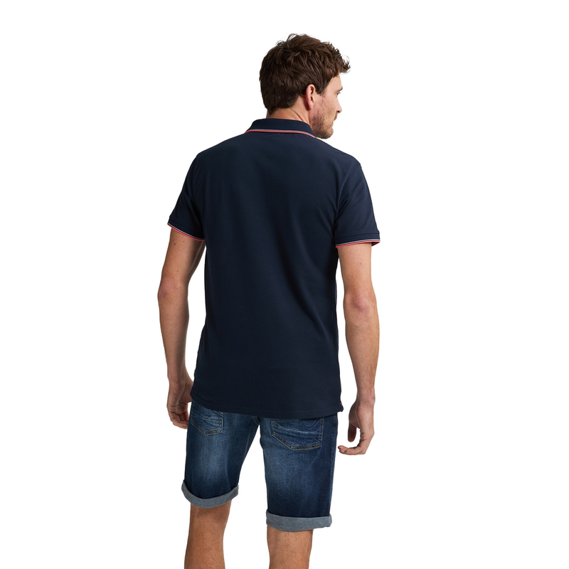 Heren Polo M-ROS-POL003 Petrol NAVY