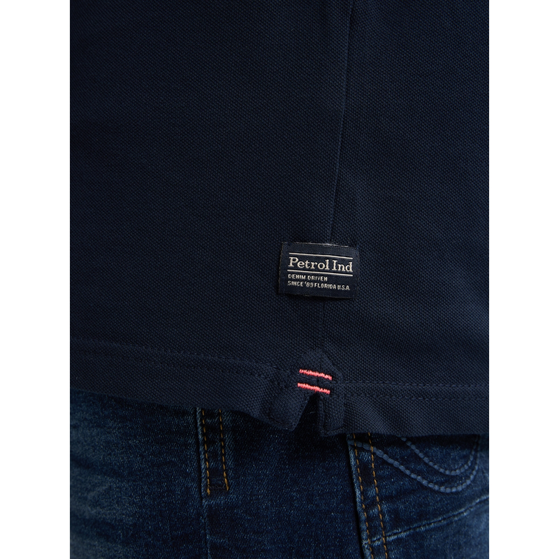 Heren Polo M-ROS-POL003 Petrol NAVY