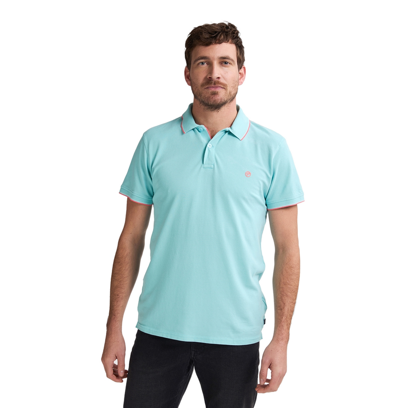 Heren Polo M-ROS-POL003 Petrol AQUA