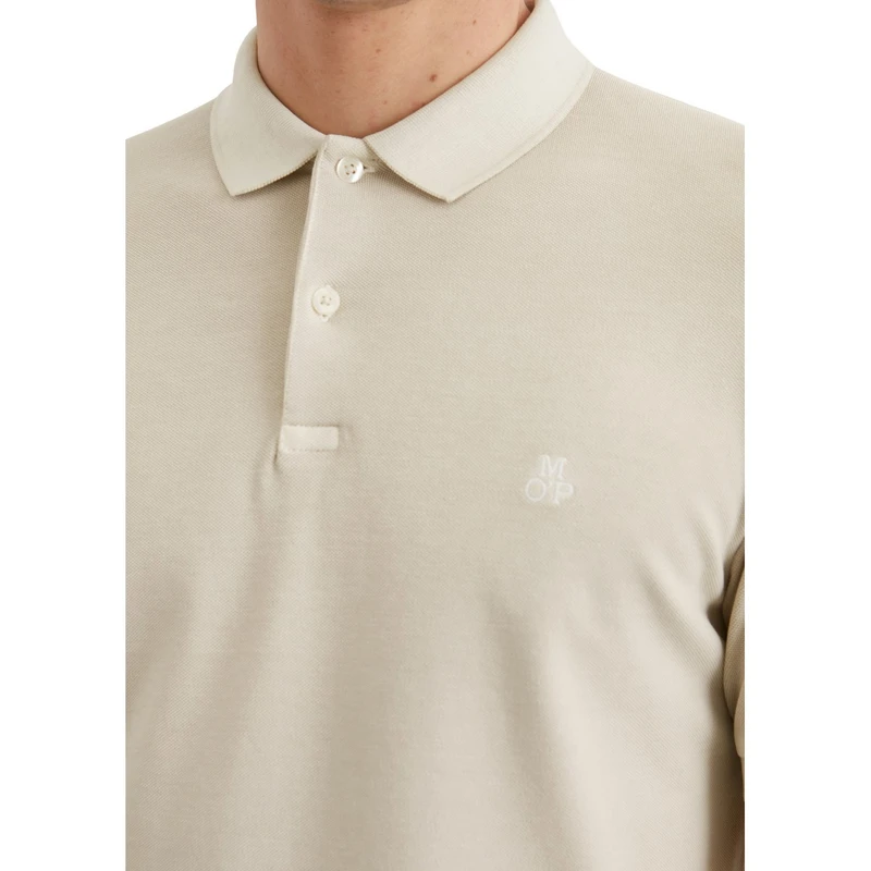 Heren Polo M22249653190 Marc O'Polo LICHT GRIJS