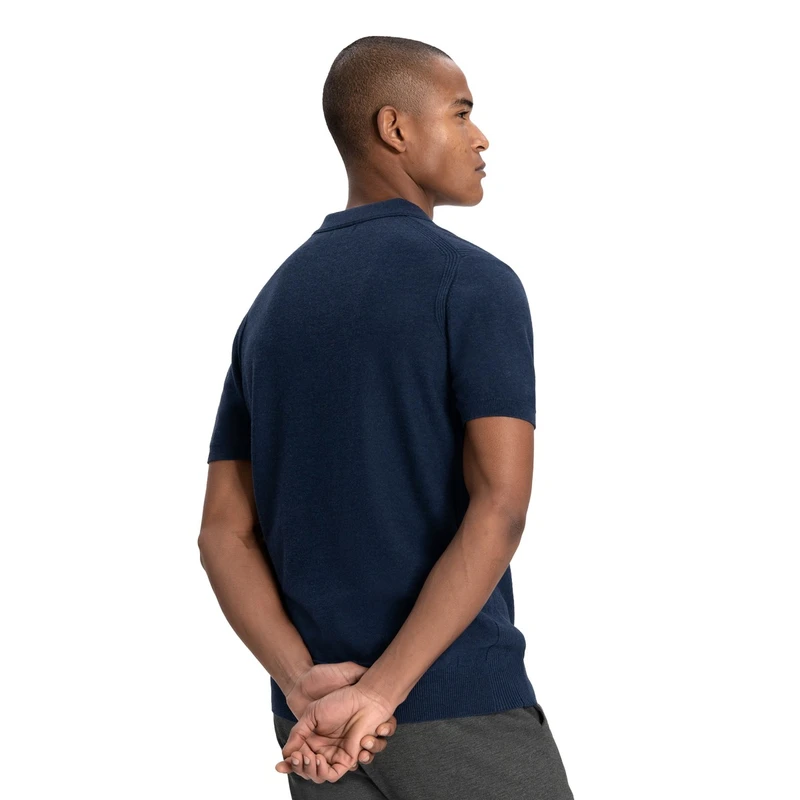 Heren Polo Mercury Short Sleeve Polo Dstrezzed NAVY