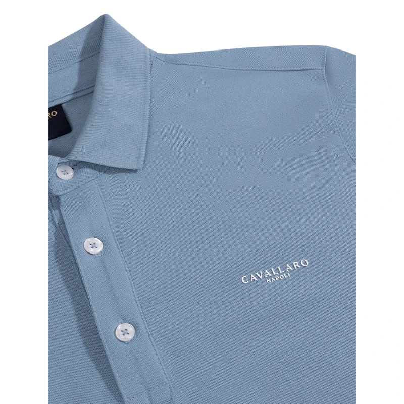 Heren Polo Mielos Cavallaro MIDDEN GRIJS