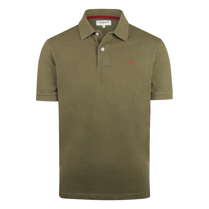 Heren Polo MM251.9001.01.5100 Mc Gregor OLIJF