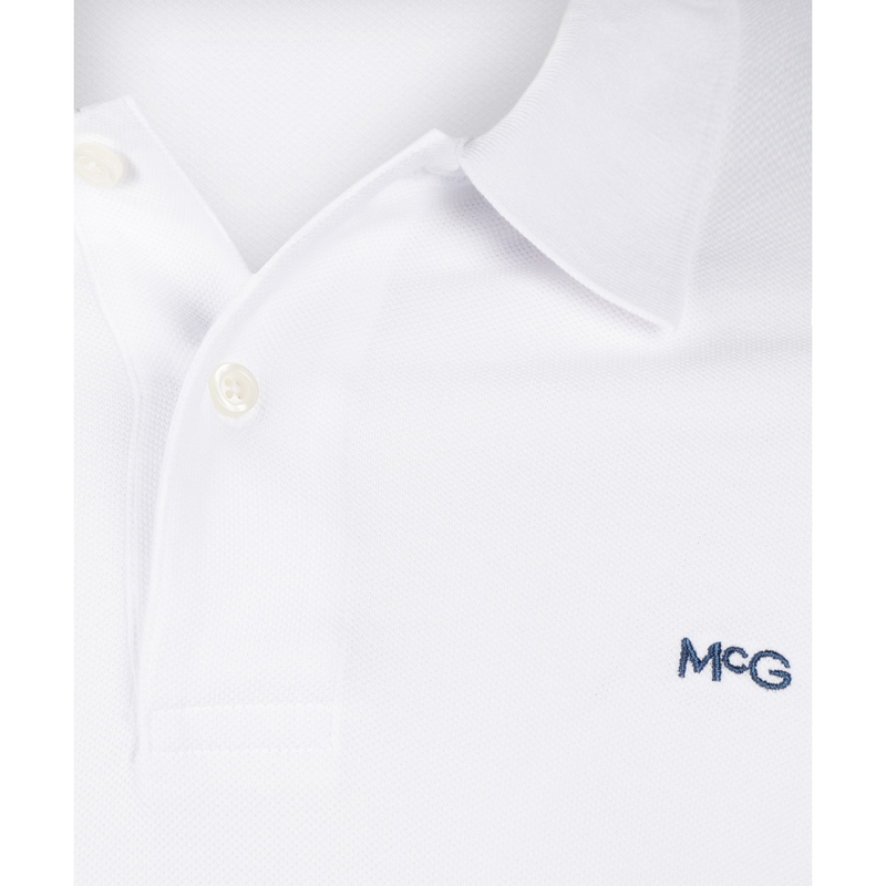Heren Polo MM251.9001.01.9000 Mc Gregor Wit