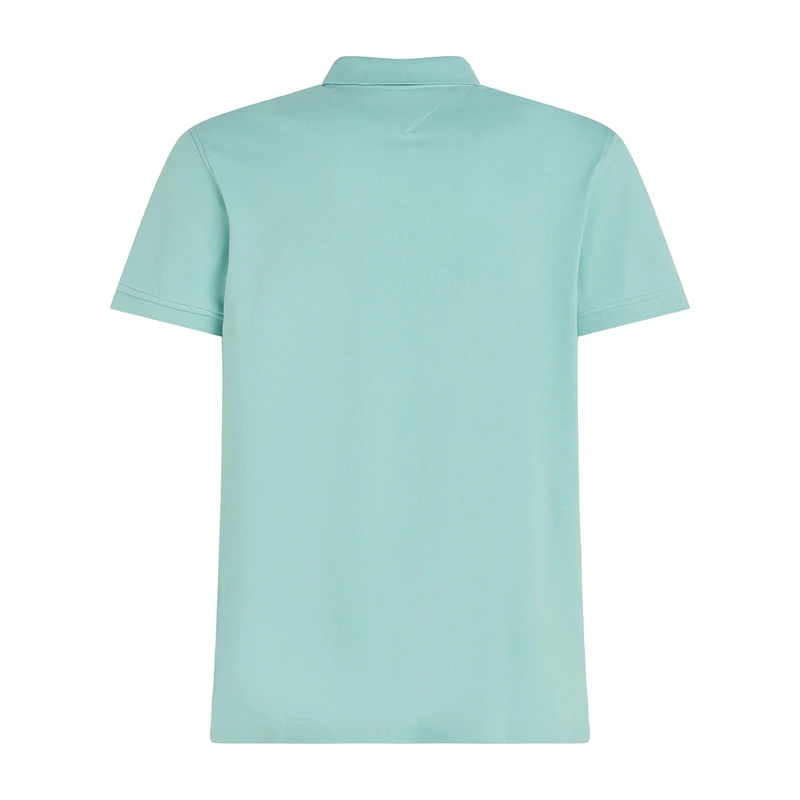 Heren Polo MW0MW17771 C00 Tommy Hilfiger AQUA