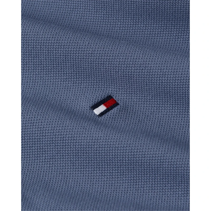 Heren Polo MW0MW17771 C9T Tommy Hilfiger INDIGO BLUE