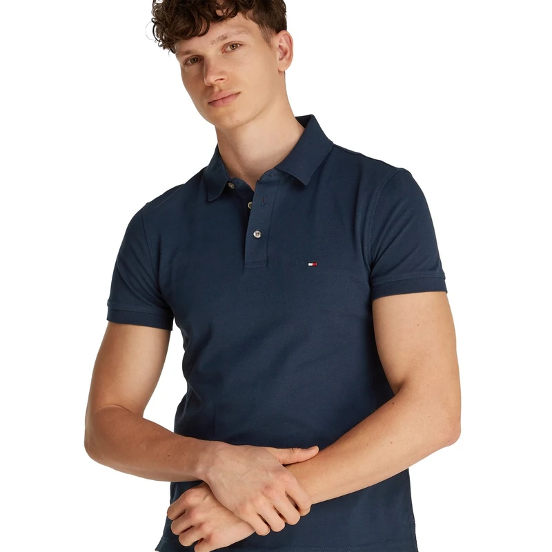 Heren Polo MW0MW17771.DAF Tommy Hilfiger NAVY