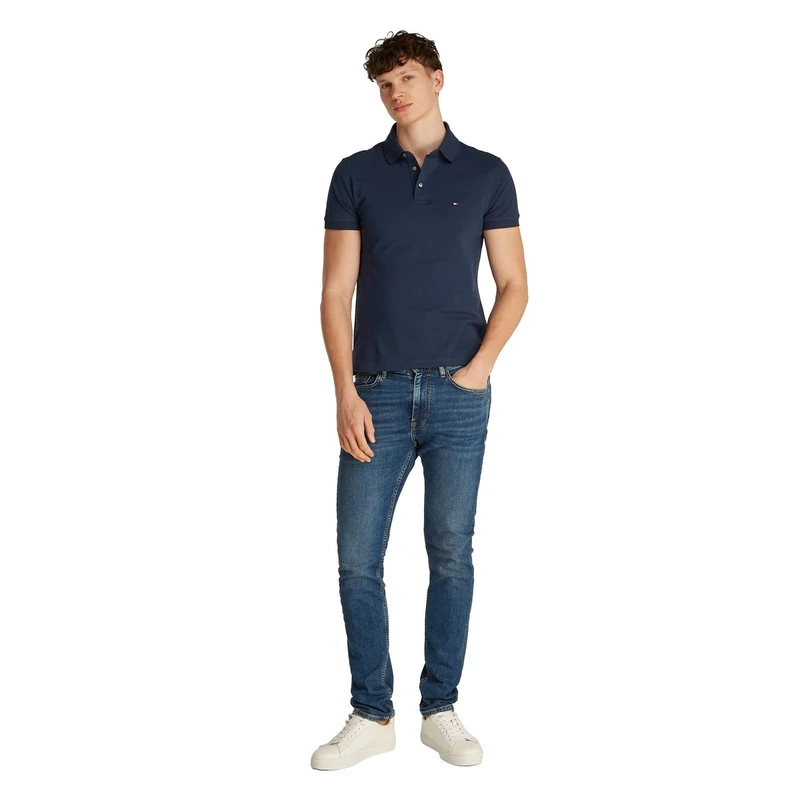 Heren Polo MW0MW17771.DAF Tommy Hilfiger NAVY