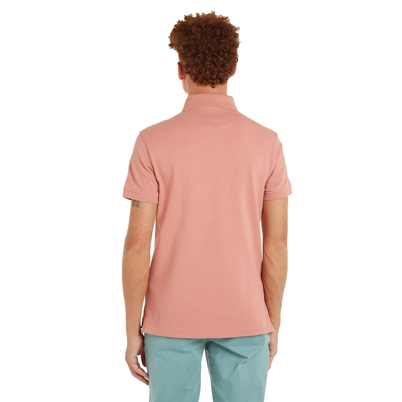 Heren Polo MW0MW17771 TJ5 Tommy Hilfiger FUCHSIA