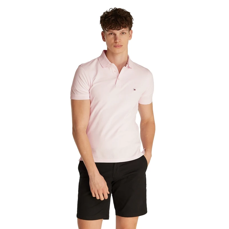 Heren Polo MW0MW17771.TOG Tommy Hilfiger ROZE