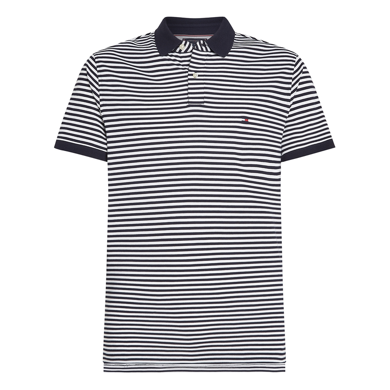 Heren Polo MW0MW177710A4 1985 SLIM POLO Tommy Hilfiger Wit