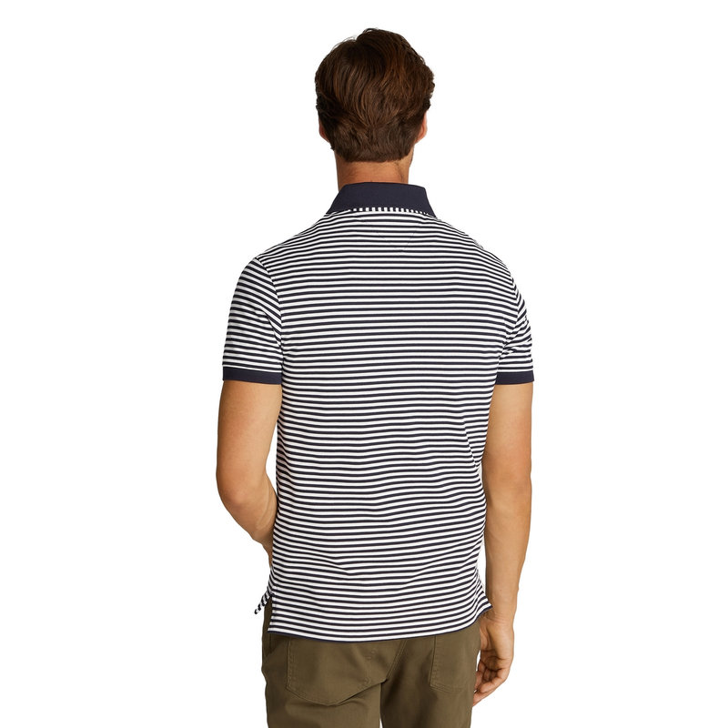 Heren Polo MW0MW177710A4 1985 SLIM POLO Tommy Hilfiger Wit