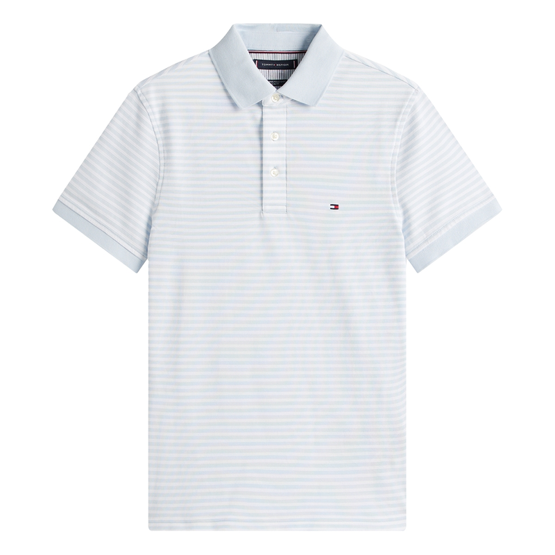 Heren Polo MW0MW177710BB Tommy Hilfiger BLEU