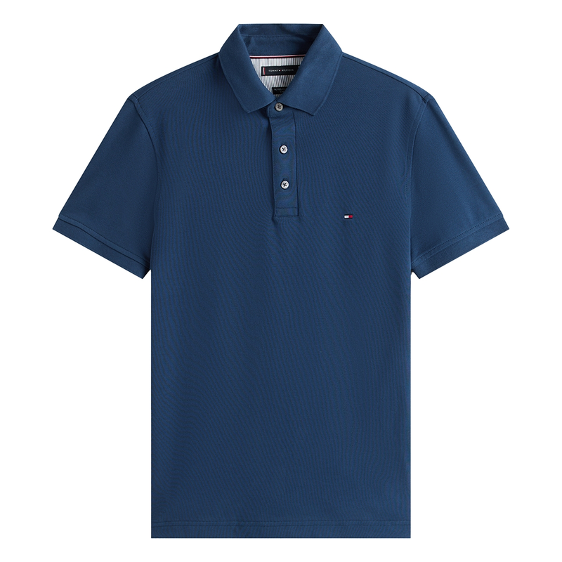 Heren Polo MW0MW17771C7G Tommy Hilfiger BLEU
