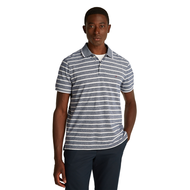 Heren Polo MW0MW33140.0A5 Tommy Hilfiger NAVY