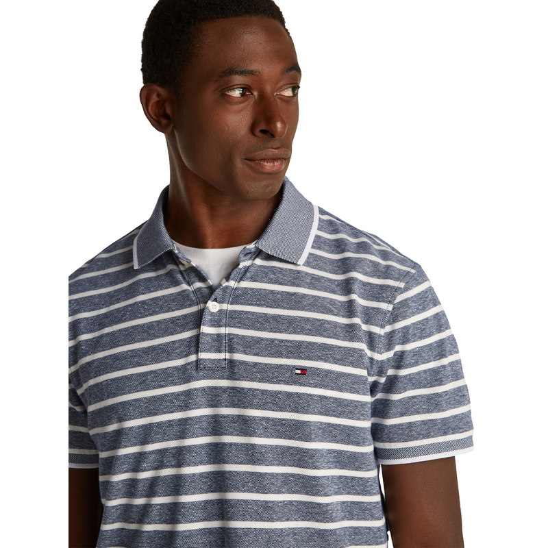 Heren Polo MW0MW33140.0A5 Tommy Hilfiger NAVY