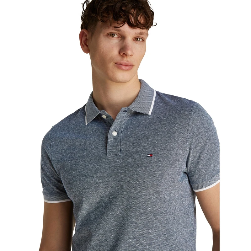 Heren Polo MW0MW33140.DAF Tommy Hilfiger NAVY