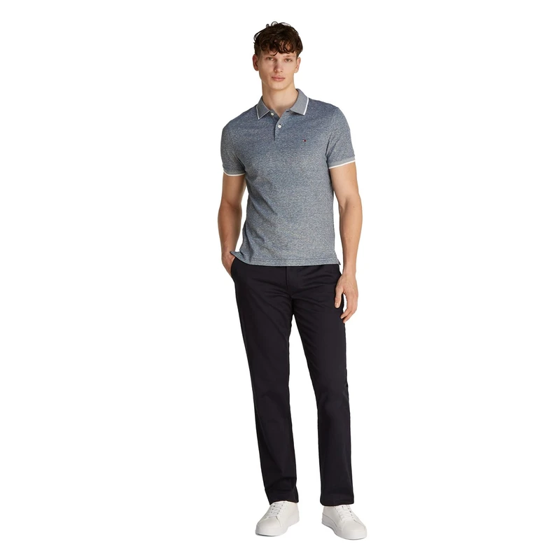 Heren Polo MW0MW33140.DAF Tommy Hilfiger NAVY