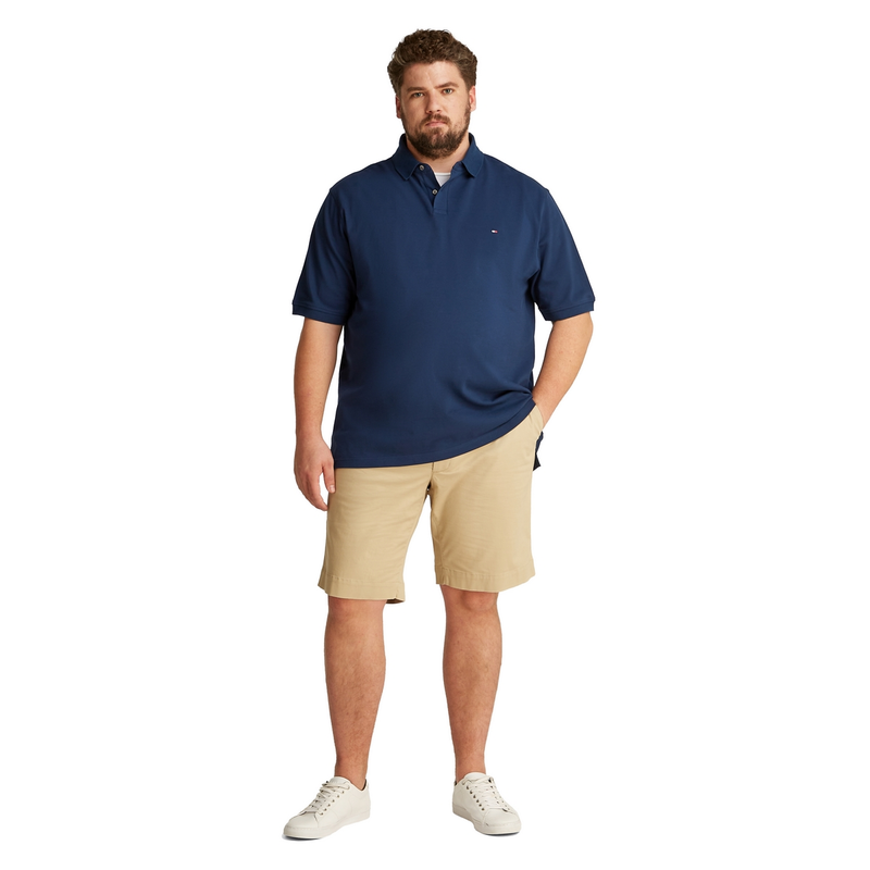 Heren Polo mw0mw36066 Tommy Hilfiger Big & Tall NAVY