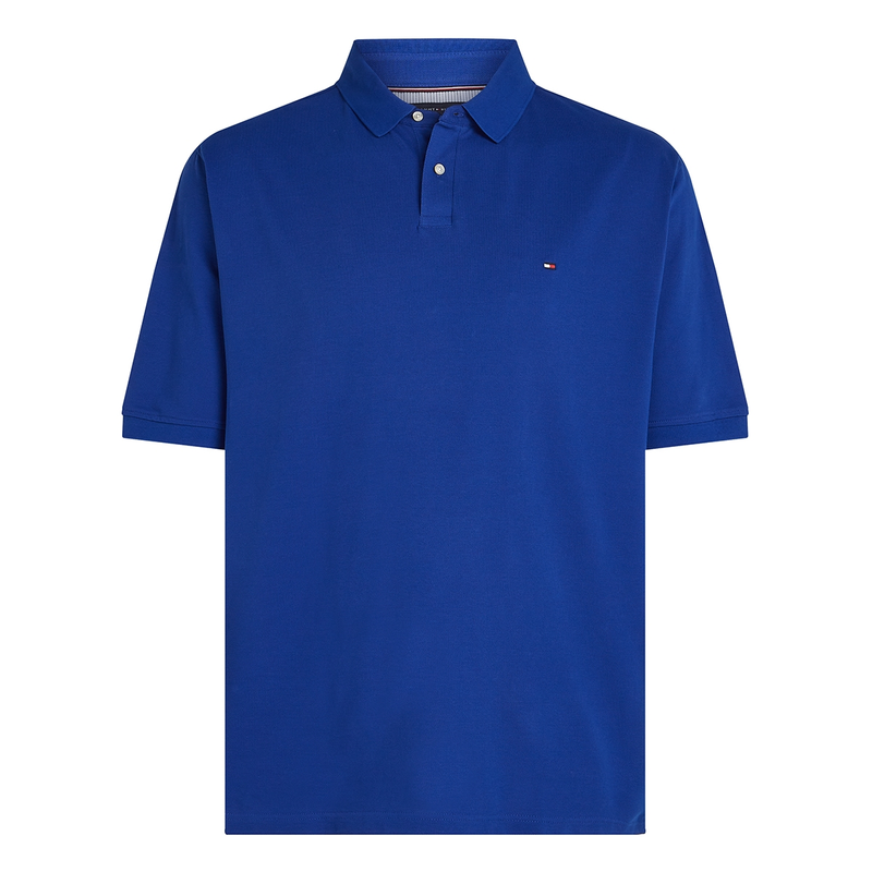 Heren Polo mw0mw36066 Tommy Hilfiger Big & Tall KOBALT