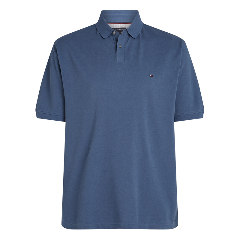 Heren Polo mw0mw36066 Tommy Hilfiger Big & Tall MIDDEN BLAUW