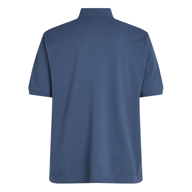 Heren Polo mw0mw36066 Tommy Hilfiger Big & Tall MIDDEN BLAUW