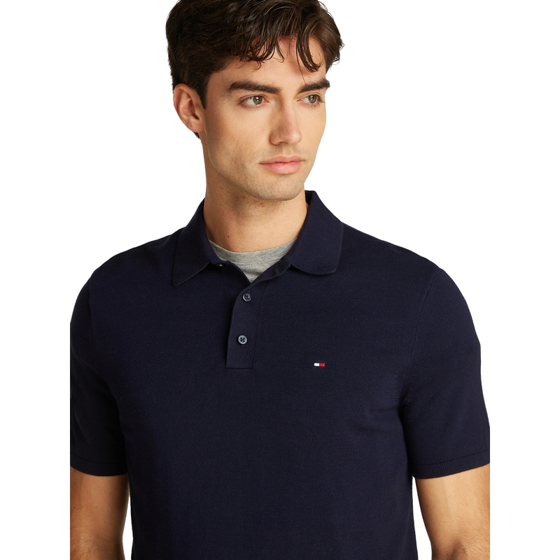 Heren Polo MW0MW37396.DW5 Tommy Hilfiger NAVY