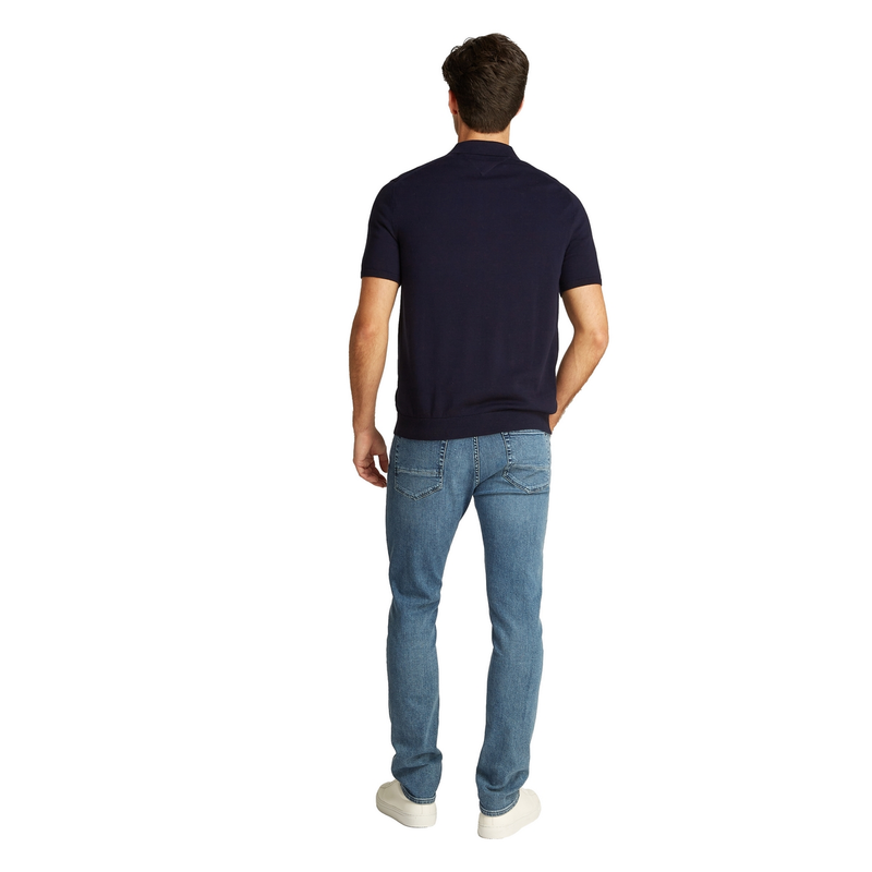 Heren Polo MW0MW37396.DW5 Tommy Hilfiger NAVY