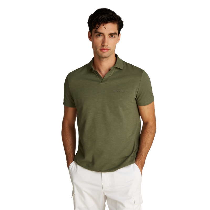 Heren Polo MW0MW38483.PLI Tommy Hilfiger Wit