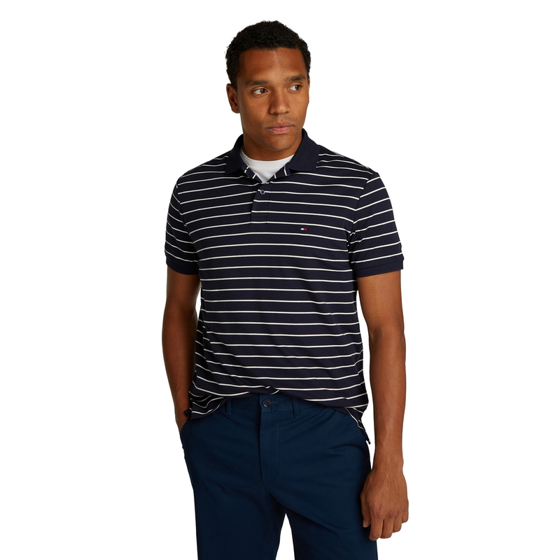 Heren Polo MW0MW399940A7 Tommy Hilfiger NAVY