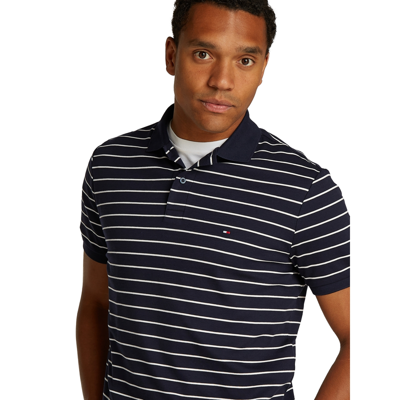 Heren Polo MW0MW399940A7 Tommy Hilfiger NAVY