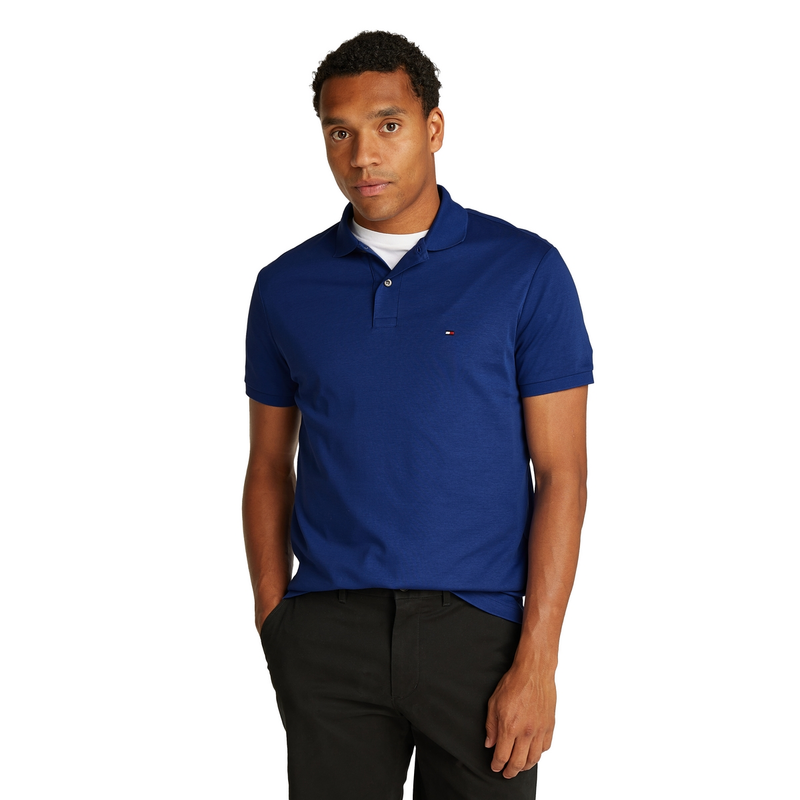 Heren Polo MW0MW39994D03 Tommy Hilfiger KOBALT