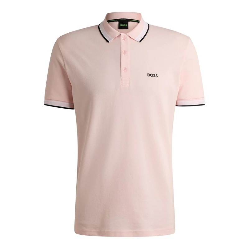 Heren Polo Paddy 10241663 01 BOSS ROZE