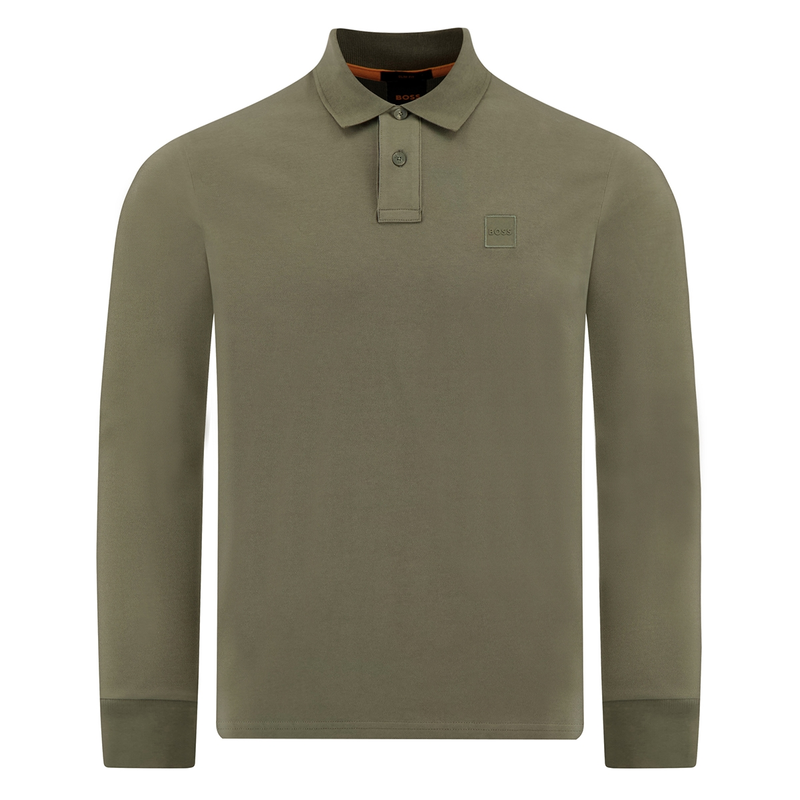 Heren Polo Passerby 10256683 01 BOSS GROEN